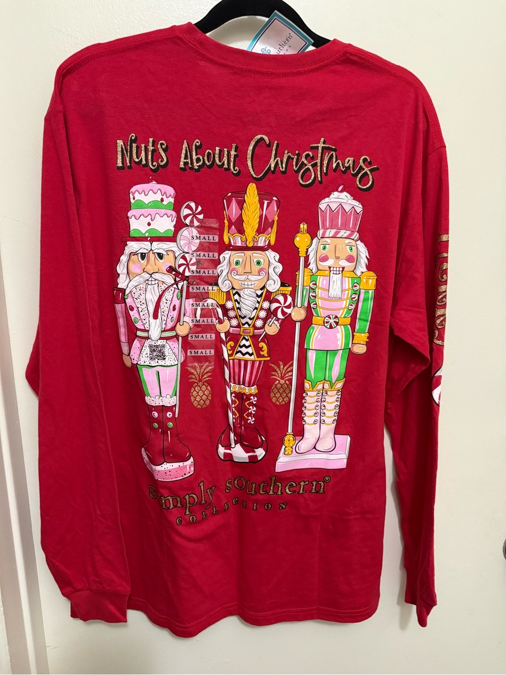 Simply Southern Red Nutcracker Trio Holiday Tee